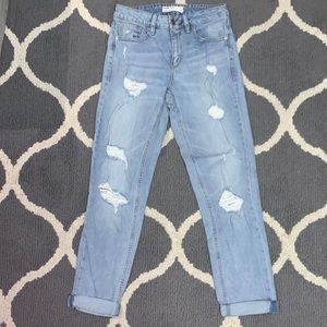 Garage Distressed Boyfriend Jeans